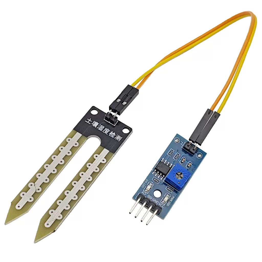 Kỹ Thuật Trồng Dưa Lưới Công Nghệ Cao: IoT, Cảm Biến Độ Ẩm và tưới tự động 2 Cảm biến độ ẩm đất