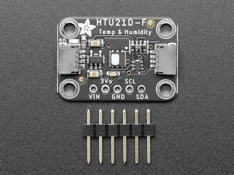 Kỹ Thuật Trồng Dưa Lưới Công Nghệ Cao: IoT, Cảm Biến Độ Ẩm và tưới tự động 5 Cảm Biến Nhiệt Độ và Độ Ẩm Không Khí HTU21D - F